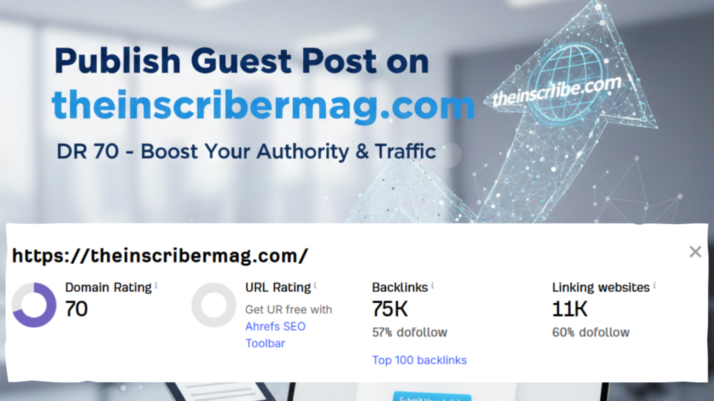 Publish Guest Post on TheInscriberMag.com